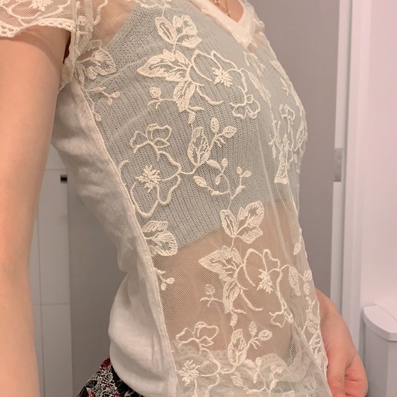Lace t-shirt - Picture 2 of 3